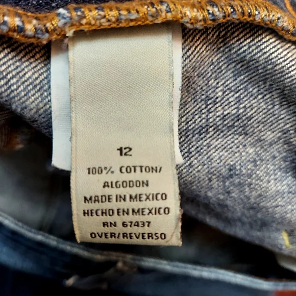 Polo Jeans Co Vintage Y2K Whitney Carpenter Jeans Size 12 - Picture 11 of 13